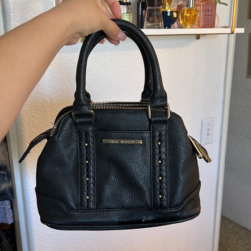 Sale !!!!Black mini Crossbody Steve Madden purse